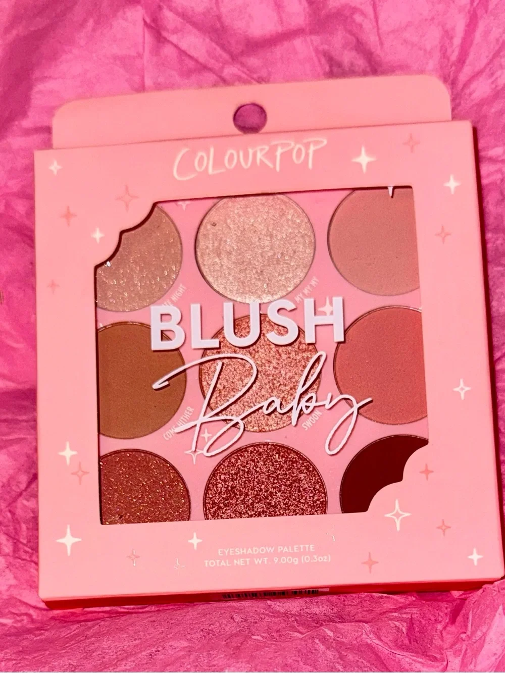 Colourpop Eyeshadow Palette Bundle with So Juicy Plumping Glossy Lip Oil - NEW